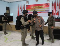 Anggota Brimob Parepare Dikirim ke Papua. Kapolres: Jaga Kepercayaan