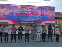 Polres Bone Gelar Operasi Keselamatan 2022, Danyon C Pelopor Siap Beri Dukungan