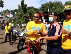 Hadiri Kegiatan Sepeda Santai Dalam Rangka HJB, Ini Harapan Danyon Brimob Bone