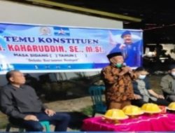 Serap Aspirasi, Anggota DPRD Bone  Kaharuddin Reses di Desa Lebongnge Cenrana