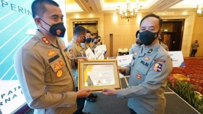 Polres Bone Satker Terbaik I Tingkat Nasional IKPA 2021