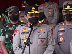 Tinjau Pos Pam, Polri Paparkan Upaya Wujudkan Mudik Aman dan Sehat