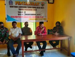 Sebanyak 84 KPM Warga Desa Mattampa Walie Terima BLT DD Tahap Pertama Januari sampai  Maret