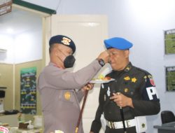 Kejutan Dari Danyon Brimob Bone Di HUT POMAD Ke 76
