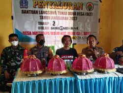 Pemdes Mattampa Walie Bone Kembali Salurkan BLT-DD Tahap II