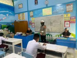 Polsanak Satlantas Polres Bone Di SDN 1 Watampone