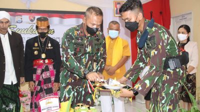 Brimob Bone Gelar Acara Syukuran Kenaikan Pangkat Dankorbrimob Polri