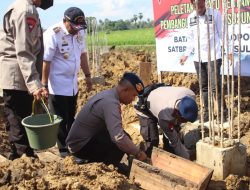 Peletakan Batu Pertama Flat Batalyon C Pelopor, Dansat Brimob Sampaikan Ini