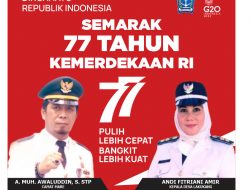 Sambut HUT RI ke- 77, Desa Lakukang Adakan Perlombaan