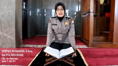 Polres Bone Sabet Juara 1 MTQ Kategori Polwan Tingkat Polda Sulsel