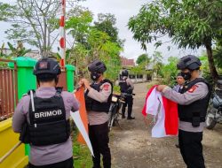 Tanamkan Jiwa Nasionalisme di Tengah Masyarakat, Patroli KRYD Brimob Bone Lakukan Ini