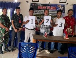 Penetapan dan Pengundian Nomor Urut Calon Kepala Desa Lapasa Tahun 2022