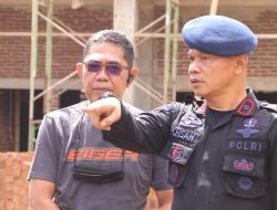 Cek Langsung Proses Pembangunan Flat Brimob Bone, Ini Harapan Danyon C