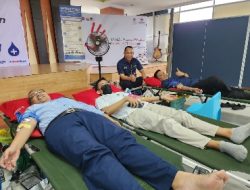 Sambut Hari Oeang Ke-76, Instansi Keuangan Bone Gelar Donor Darah