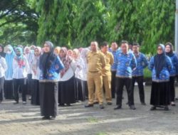 Sekertariat DPRD Bone Melakukan Apel Pagi