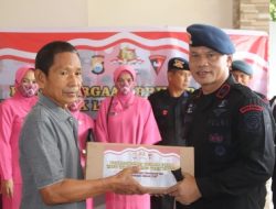 Sambut HUT Brimob Batalyon C Pelopor Sambangi Purnawirawan Dan Warakawuri, Ini Tujuannya!