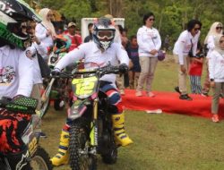 Rider Wilayah Yon C Borong Hadiah ODTA Jelajah Kaki Gunung Latimojong Brimob Sulsel