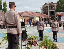 Rotasi Jabatan Kembali Bergulir, Kapolres Majene Pimpin Sertijab Kasat Reskrim