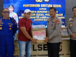 Kapolda Sulsel Lepas Bantuan Untuk Korban Gempa Cianjur