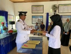 Pelantikan dan Pengambilan Sumpah Jabatan Perangkat Desa Lapasa