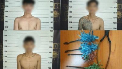 Remaja 16 Tahun di Makassar Dikeroyok saat Nongkrong Depan Rumah, 3 Pelaku Kini Ditahan DI Kantor Polrestabes Makassar