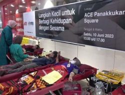 Ace Hardware Pannakukang Square Makassar Gelar Donor Darah Di dalam Mall