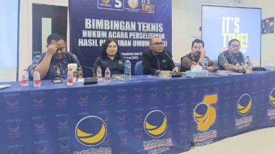 Partai Nasdem Jatim Siapkan Puluhan Pengacara Hadapi Sengketa Pemilu 2024 Mendatang