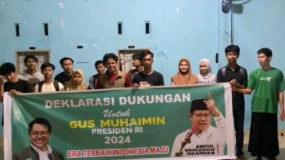 Capres 2024, Puluhan Warga Bone Deklarasi Dukung Gus Imin