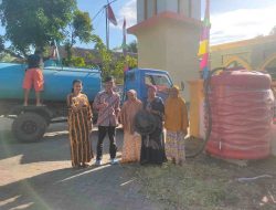 MEMASUKI MUSIM KEMARAU, PT PLN INDONESIA POWER BARRU POMU SALURKAN AIR BERSIH KE WARGA SEKITAR PEMBANGKIT