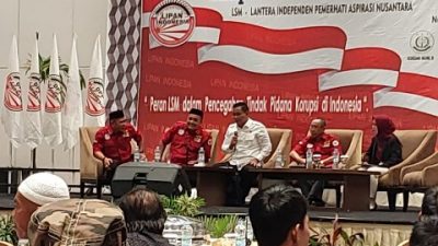 Anniversary ke-8, LIPAN Gelar Simposium Hukum Nasional, Serukan Lawan Korupsi