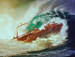 Kapal dari Pulau Pajennekang Menuju Pangkep Tenggelam, 5 Meninggal