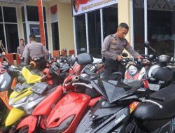 Kapolres Barru Pimpin Langsung Penertiban Balap Liar di Tanete Rilau, Puluhan Motor Diamankan