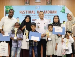 Anak Pengungsi Somalia Membawa Pulang 2 Piala di Kegiatan Lomba Ramadan Ceria Rudenim Makassar