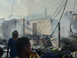 Hanguskan 4 Rumah dan 30 Lapak, Ini Fakta dan Kronologis Kebakaran Pasar Girian di Kota Bitung sulawesi utara
