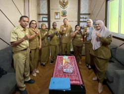 Bidang Humas Diskominfo-SP Sulsel Sharing Pengetahuan terkait Program Kerja dengan Bidang IKP Provinsi Papua Selatan