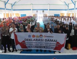 Pimpin Dekalarasi Dukung Pilkada Damai, Tertib Lalin dan Bersih Narkoba, Kapolres Juga Berikan Kuliah Umum di Unim Bone