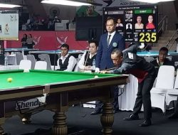 Pasangan Pebiliar Jaka/Marlando Juara English Billiard 250 Point Double, Raih Emas Kedua Untuk Sumut