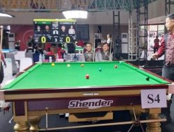 Pebiliar Sugiarto/Wirawan Menjuarai Nomor Snooker 15 Reds Double, Emas Kedua untuk Bali