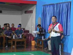 Pada Pembukaan Kejuaraan Bulu Tangkis PB Asahan Bone Cup II, AKBP Erwin Syah: Junjung Tinggi Sportivitas