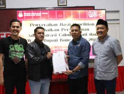 KPU Umumkan Tiga Paslon Bupati dan Wakil Bupati Penuhi Syarat Bertarung di Pilkada Bone 2024