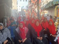Warga  RW 03 Cambaya Makassar Memperingati Maulid Nabi Muhammad SAW 1446 H/2024 di Fasum Jalan Lorong