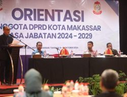 Pjs Wali Kota Makassar Hadiri Penutupan Orientasi Anggota DPRD Kota Makassar 2024-2029*