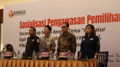 Bawaslu Bone Gelar Sosialisasi Pengawasan, ASN Diminta Jaga Netralitas dalam Pilkada
