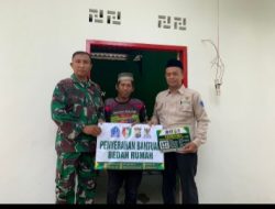 BAZNAS BONE MERESMIKAN BANTUAN BEDAH RUMAH MILIK BAPAK SAHAR KELURAHAN BIRU KECAMATAN TANETE RIATTANG