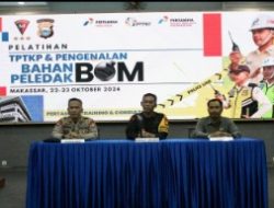 Pertamina Gandeng Brimob Polda Sulsel Gelar Pelatihan TPTKP dan Pengenalan Bom