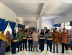 BAZNAS Bone Laksanakan Sosialisasi Zakat dan Salurkan Bantuan Sepatu untuk Siswa Kurang Mampu di SMPN 1 Lappariaja