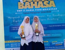 Murid SMPIT Darul Fikri Makassar Raih Prestasi di EF English Battle 2024