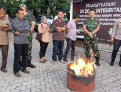Bawaslu Bone Pastikan Pemusnahan 476 Lembar Surat Suara