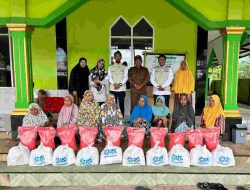YBM PLN UP3 Watampone Tebar Kebaikan Di Desa Lemo, Kecamatan Kajuara