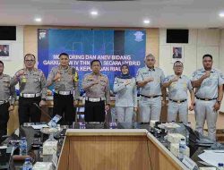 Tingkatkan Sinergi dan Kolaborasi, Jasa Raharja dan Korlantas PolriGelar Monev Penegakkan Hukum TW IV 2024 di Kepulauan Riau